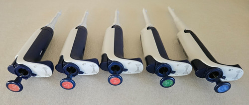 Rainin PipetLite XLS LTS Pipette Set L1000 200 20 10 & 2: Calibrated New Seal