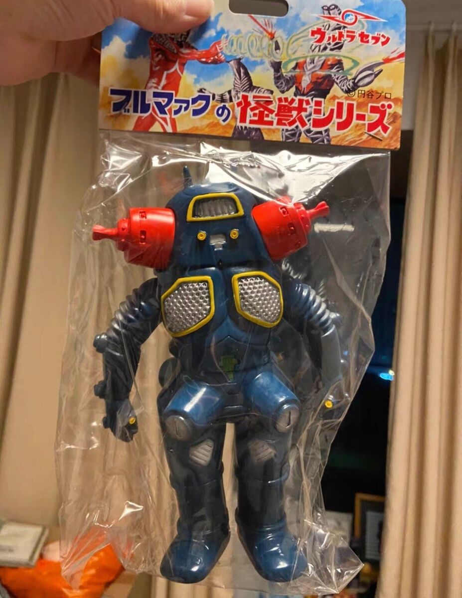 Bullmark King Joe Dark Blue Robot Ultraman Series Sofubi Bullmark King Joe Dark Blue Robot Ultraman Series Sofubi