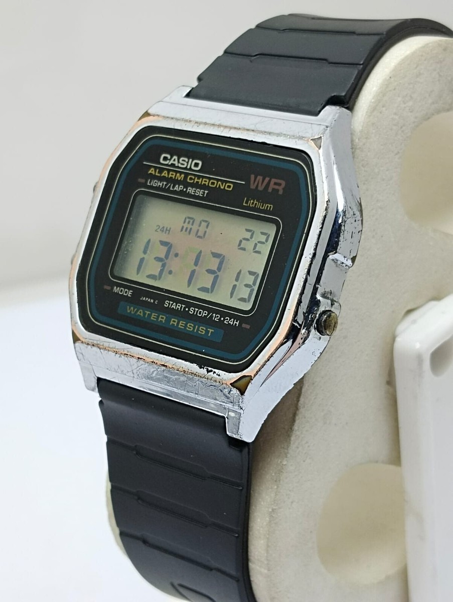Casio Alarm Chrono Quartz 593 A159W Vintage Men's Watch | eBay