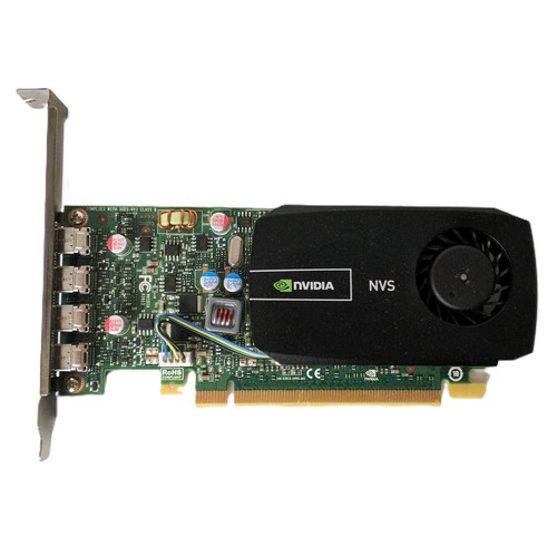 DELL 61P37 NVIDIA Quadro NVS 510 2GB DDR3 4-Port PCIe Video Graphics Card - Picture 2 of 10