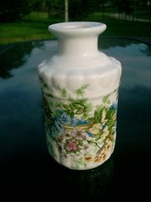Vintage PORCELAINE DE PARIS FRANCE 4 5/8" Porcelain Perfume Bottle No Stopper