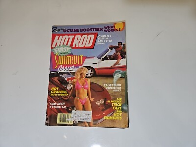 HOT ROD Magazine April 1987 SWIMSUIT ISSUE 540 Inch K-B Street Rat Car Tricks