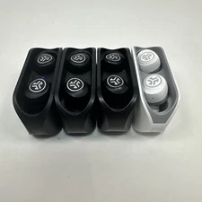 LOT OF 4 JLab Go Air True Wireless Bluetooth Earbuds 3 BLK 1 WHITE