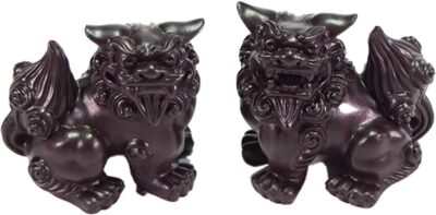 Japan Okinawa Shisa Horizontal style pair 