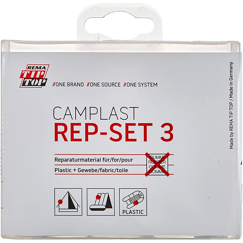 Ботинки из ПВХ Tip Top Camplast 3 Maxi SB-Clip Camping Flickzeug Luftmatratzen Zelt