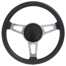 Fits 1968-74 Mopar Tuff 15 Steering Wheel Simulated Leather Grip Dodge Plymouth