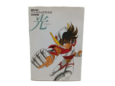 Saint Seiya Hikari ILLUSTRATIONS art book Shingo Araki & Michi Himeno Used Japan