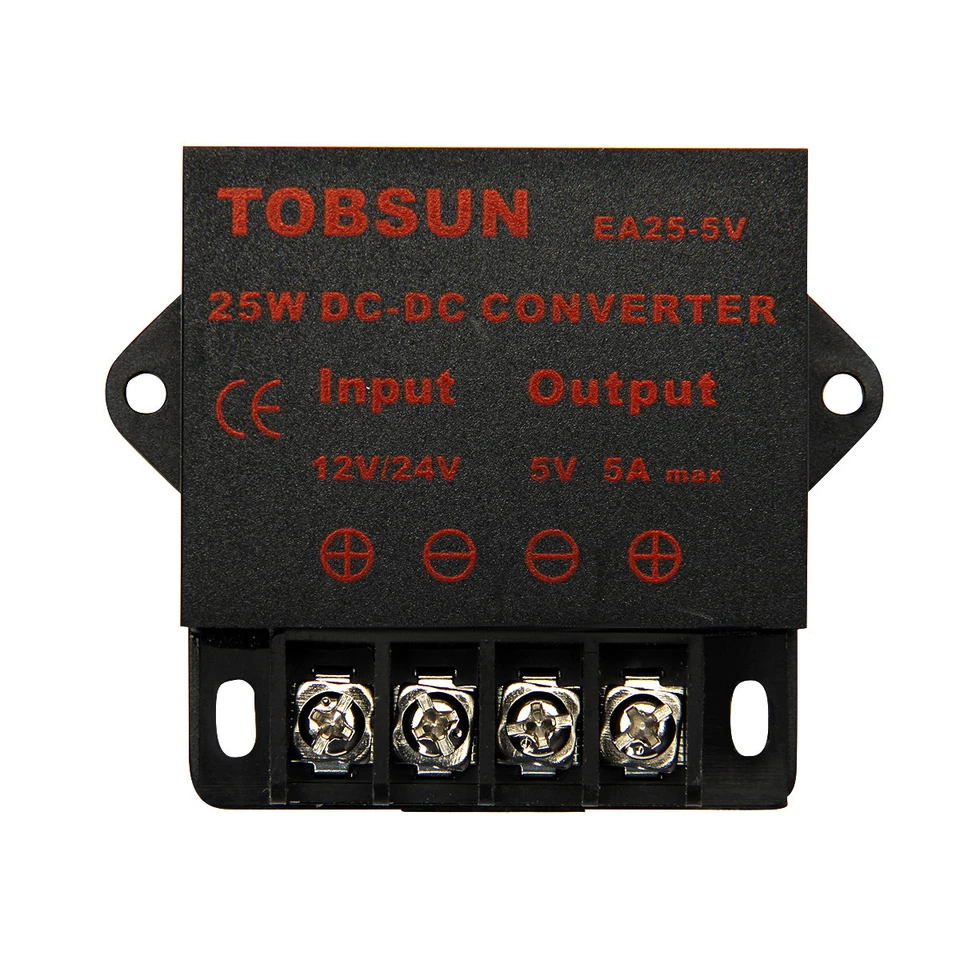 DC-DC Step Down Converter 12V/ 24V to 5V 5A Transformer Power Regulator Module - Image 2 of 4