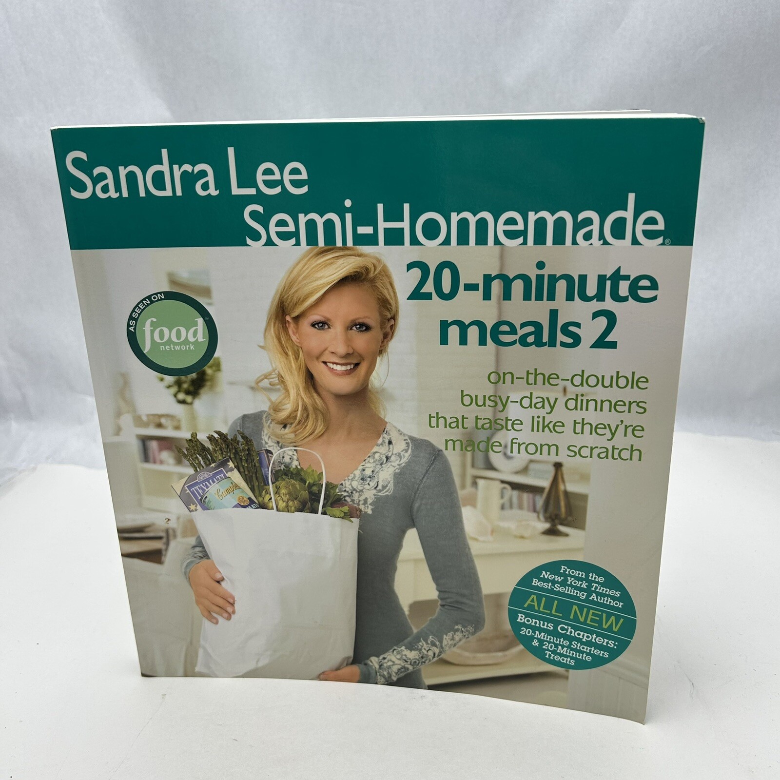 Sandra Lee Semi-Homemade 20-Minute Meals 2 Softcover Recipe Book ...