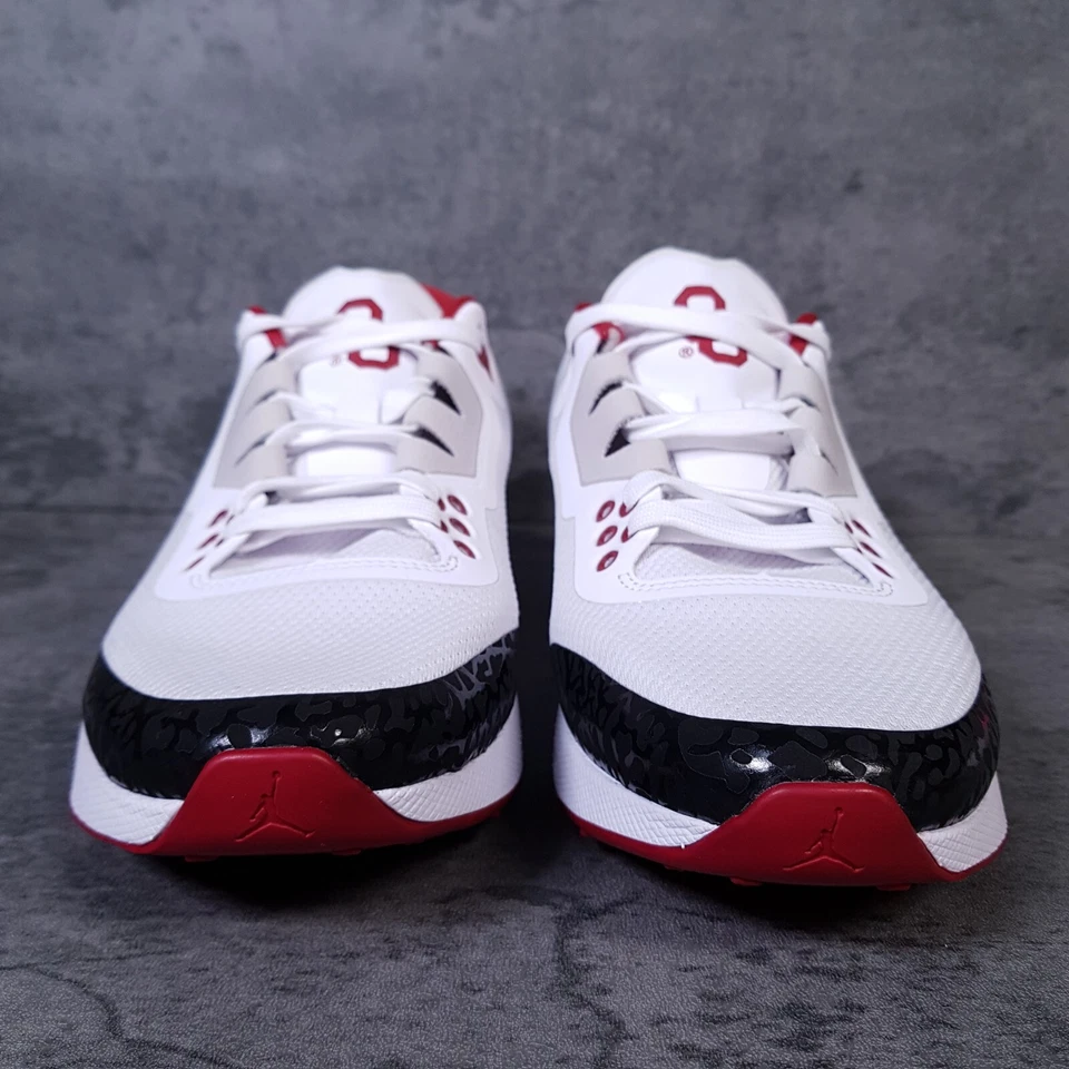NIKE AIR JORDAN Zoom Tenacity 88 Oklahoma Sooners Shoes Mens 8 Lincoln Riley - Image 3 of 4