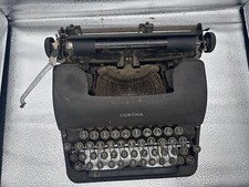 Vintage 1930s/1940s Corona Standard Typewriter W/Floating Shift thumbnail