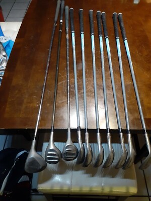 ADAMS GT 500 5,6,7,8,9,P,S -IronRH Lite Supershaft Graphite Light Flex & Drivers