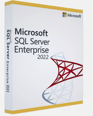 Microsoft SQL Server 2022 Enterprise 32 Cores Unlimited User CALs Sealed