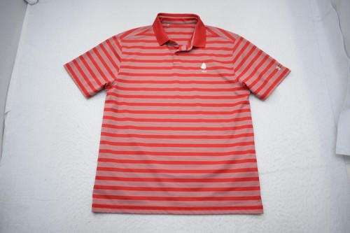 Polo de golf Under Armour rayé HeatGear ample performance manches courtes hommes grand - Photo 7/9