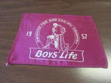 1957 National Jamboree Boys' Life Flag, 4 1/2 by 6 Inches     j14