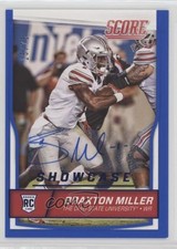 2016 Score Rookies Showcase Signatures 15/75 Braxton Miller #371 Auto 00jz