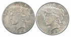 1925 & 1923 & Peace Silver Dollar $1 Bullion Collection Lot *883