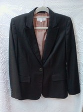 Vintage 90s Calvin Klein Blazer Womens 8 Brown NWT Single Button Y2K Minimalist