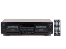 Sony TC-WE505 Doppio Cassette Deck / Auto Reverse / Mantenuto 1 Anno di Garanzia [1]