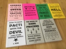 SATANIC MAGICK LOT Witchcraft Magic Crowley Grimoire Pagan Rune Occult
