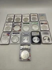 🌟(16)  American Silver Eagle 1 oz .999 Coins NGC PCGS ANACS CAC ICG MS69 PF70