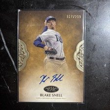 2019 Topps Tier One - Prime Performers Autographs Blake Snell #PPA-BSN /299 (AU)