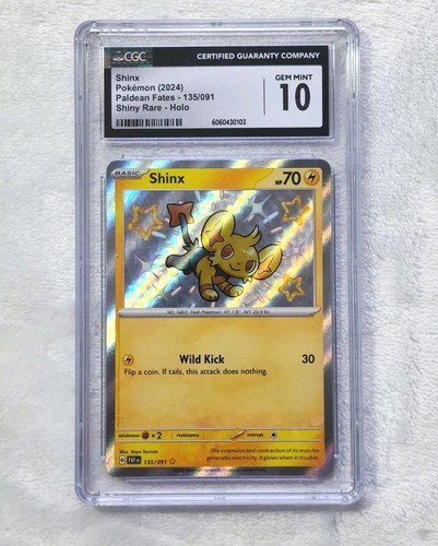 Shinx graded CGC 10 for sale on eBay