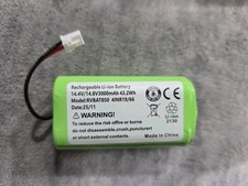 NEW RVBAT850 Battery for Shark Ion Robot Vacuum RV1001AE R75 14.4V 2-Prong