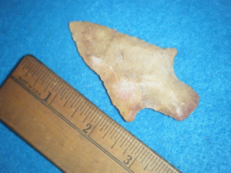 3 in.  INDIAN ARROWHEAD  PICKWICK  FROM .  TALLAHASSEE FL-CORDELE GA. COLLECTION