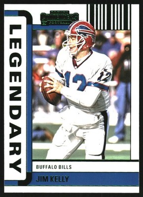 2022 Panini Contenders Legendary Contenders Emerald #6 Jim Kelly - FB