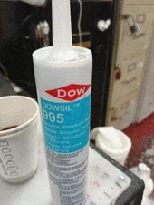 Dow Dowsil 995 Silicone Structural Sealant Tube 20 oz Black   841