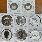 Lot of Canadian Silver Dollars & Half Dollar Including Reverse Proof $1 $2 $5 $8 — photo 5