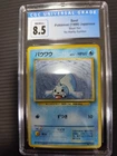 Seel Pokemon 1996 Japanese Base Set No raritysymbol CGC8.5 PSA