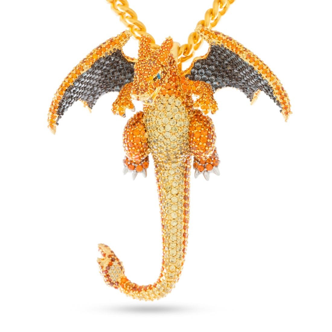 ComplexCon King Ice Pokémon Charizard Necklace with 22