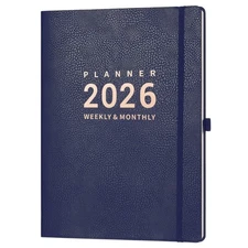 2026 Planner - Jan 2026 - Dec 2026, 2026 Planner Weekly and Monthly, 8.5" x 1...