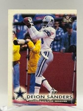 1996 The Score Board Experience Football Card #82 Deion Sanders - Dallas Cowboys