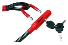 Max-Dual Force Integrated U-Lock  Cable 6' L X15Mm TCU1572, Card Packaging,