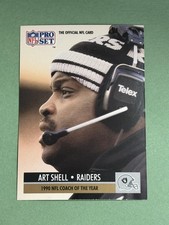 Art Shell 1991 Pro Set Los Angeles Raiders #4 Z567