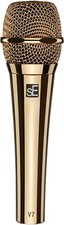 SE Electronics V7-GOLD Handheld Microphone, Supercardioid, 24 Carat gold-plated