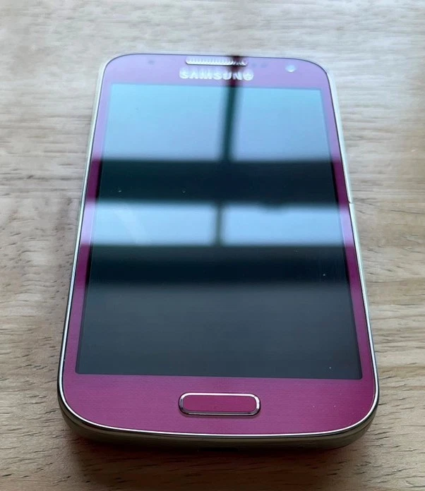 NEAR MINT Samsung Galaxy S4 Mini SGH-I257 Pink AT&T Unlocked Original Box! - Image 3 of 4