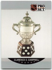 1990-91 Pro Set #392 Clarence S. Campbell Trophy