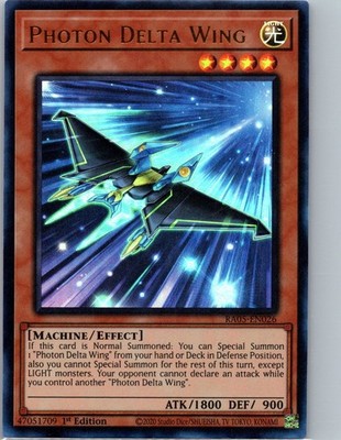 Photon Delta Wing (Ultra Rare) Ultra Rare Rarity Collection 5 RA05-EN026 NM