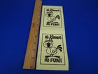 Kenner Vintage Gooney Bird Employee Sticker Set Rare Star Wars 1980's Original