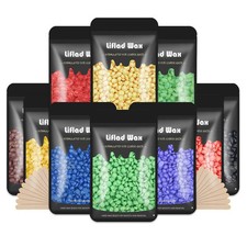 Hard Wax Beads for Coarse Hair Removal - 2.2 lb, 10 Pack Depilatory Wax Beans...