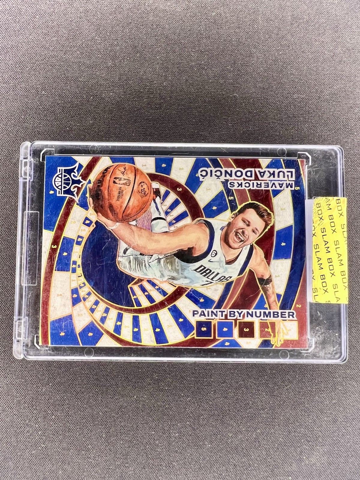 2022-23 Panini Court Kings Paint By Number SSP Luka Doncic #9 Case Hit