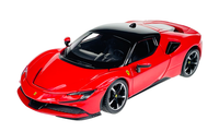 Bburago Ferrari SF90 Stradale Rot 1:24 Die Cast Metal Model Neu Im Kasten 26028