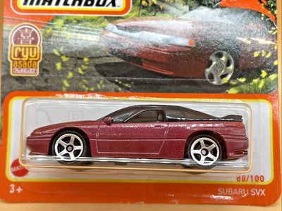 Matchbox Subaru SVX Ryu Asada Tribute 2021 Short Card 88/100 Sealed Diecast