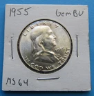 1955 Franklin Half Dollar
