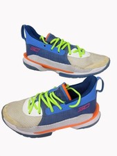 Under Armour Curry Super Soaker Basketball Shoes Youth 5Y Blue/Orange