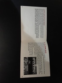 Toho Co., LTD. Godzilla 2 War Of Monsters NES Instruction Booklet